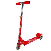 Trotineta cadru metal, 3 roti, 72 cm, rosu