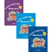Set 3 caiete Matematica. Vacanta in jurul lumii, clasele 5, 6, 7 - Felicia Sandulescu, Daniela Ciofu, Daniela Stoica