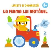 La ferma lui Motanel. Lipeste si coloreaza!