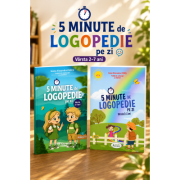 Pachet: 5 minute de Logopedie Volumul1 si Volumul 2
