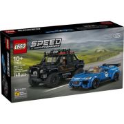 LEGO Speed Champions. Jaguar Project 7 si Land Rover Defender 77264, 740 piese