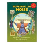 Povestea lui Moise. Carte cu abtibilduri reutilizabile - Jacob Vium-Olesen