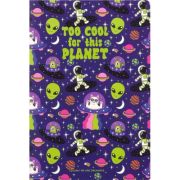 Caiet Too Cool for this planet Legami