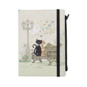 Carnet A5, Bug Art, Couple de Chats, Kiub