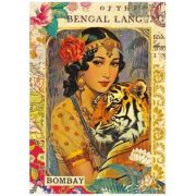 Carnet Femme tigre, 10x15cm, Kiub
