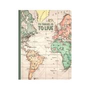 Carnet Medium, Lined Travel Legami