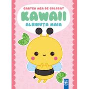 Cartea mea de colorat KAWAII. Albinuta Maia - Lucila Livschitz