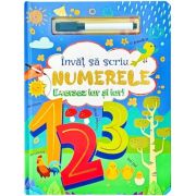 Invat sa scriu numerele. Exersez iar si iar