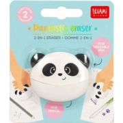 Set 2 in 1 Radiera si ascutitoare Panda Legami