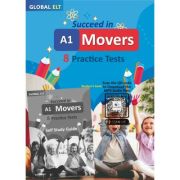 Succeed in A1 Movers 8 Practice Tests Edition with Answers - Andrew Betsis, Lawrence Mamas
