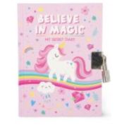 Jurnal Secret Diary with Padlock Unicorn, Legami