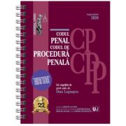 Codul penal si Codul de procedura penala Septembrie 2026. Editie spiralata, tiparita pe hartie alba - Dan Lupascu