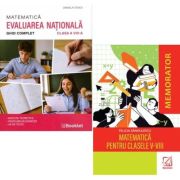 Pachet Matematica. Ghid complet si memorator Evaluarea Nationala clasa a 8-a - Daniela Stoica, Felicia Sandulescu
