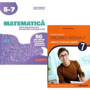 Pachet Limba si literatura romana. Simulare Evaluarea Nationala clasa a 7-a si Matematica. Teste recapitulative din materia claselor 5-7 - Marinela Pantazi, Anton Negrila