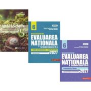 Pachet 3 carti Evaluarea Nationala 2027 clasa a 6-a: Matematica si Stiinte, Limba si comunicare, Limba romana si Biologie - Bogdan Ratiu, Bogdan Antohe, Adelin Stanciu