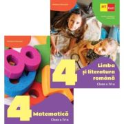 Pachet 2 Manuale pentru clasa a 4-a: Limba si literatura romana si Matematica - Cleopatra Mihailescu, Tudora Pitila, Mariana Mogos