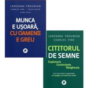 Pachet 2 carti: Munca e usoara, cu oamenii e greu si Cititorul de semne - Charles Fine