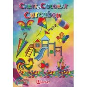 Carte de colorat. Curcubeu