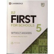 B2 First for Schools 5 Student's Book without Answers with Audio