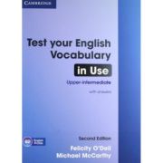 Test Your English Vocabulary in Use Upper-intermediate Book with Answers