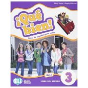 ¡QUÉ BIEN! 3 - SB + downloadable Student's Digital Book