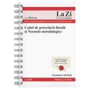 Codul de procedura fiscala si Normele metodologice. Actualizat la 1. 08. 2026 - Cosmin Flavius Costas