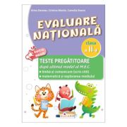 Evaluare nationala clasa a 2-a. Teste pregatitoare. Comunicare in limba romana (scris-citit). Matematica si explorarea mediului - Arina Damian