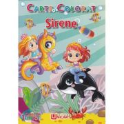 Sirene. Carte de colorat