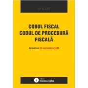 Codul fiscal. Codul de procedura fiscala. Actualizat 22 septembrie 2026