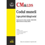 Codul muncii. Editia a 24-a actualizata la 27 septembrie 2026
