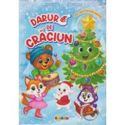 Daruri de Craciun. Cu autocolante - Olga Timcov