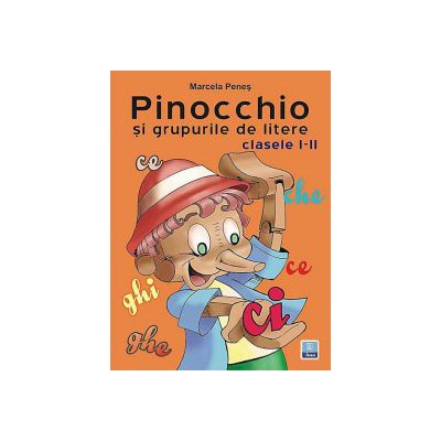 Pinocchio si grupurile de litere pentru clasele I-II