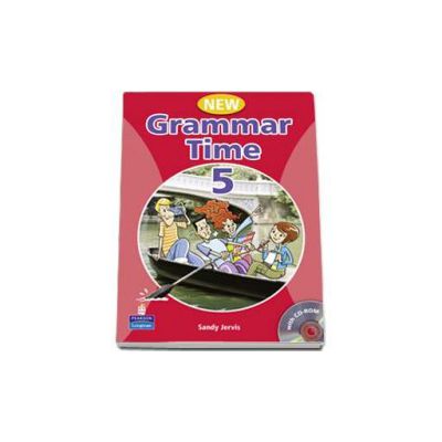 Grammar Time 5, Manual pentru limba engleza, Clasa 7-a. Students Book, with multi-ROM - Sandy Jervis
