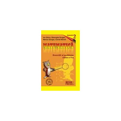 Matematica - Clasa a V-a, semestrul al II-lea. Exercitii si probleme 2009-2010