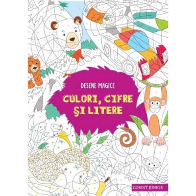 Desene magice. Culori, cifre si litere (Ilustratii de Alain Boyer)