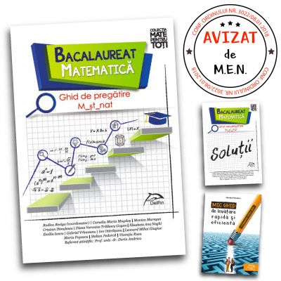 Bacalaureat 2018 - Matematica - Ghid de pregatire M_st-nat + Brosura solutii + Mic ghid de invatare rapida oferit gratuit Bacalaureat 2018 - Matematica - Ghid de pregatire M_st-nat + Brosura solutii + Mic ghid de invatare rapida oferit gratuit