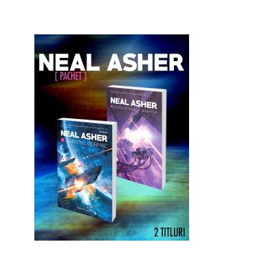 Pachet Neal Asher (2 titluri). Agentul Cormac. Razboi in zona de separatie - Neal Asher
