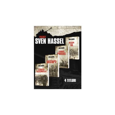 Pachet Sven Hassel 4 vol. - SVEN HASSEL