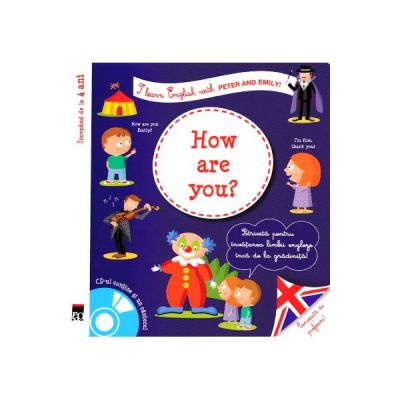How are you? + CD - I learn English with Peter and Emily - Larousse