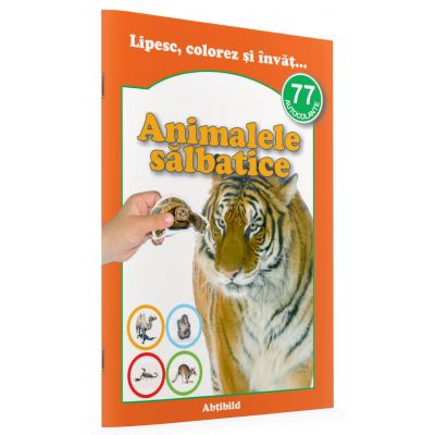 Lipesc, colorez si invat... - Animale salbatice