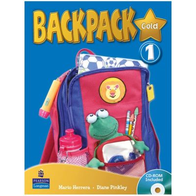 Backpack Gold Level 1 Students' Book with CD-ROM - Diane Pinkley