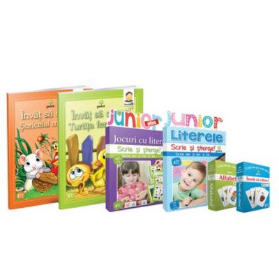 Set de carti - Abilitati lingvistice, 3-5 ani