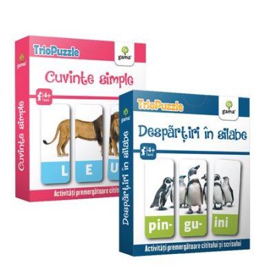 Set de carti - TrioPuzzle 4+