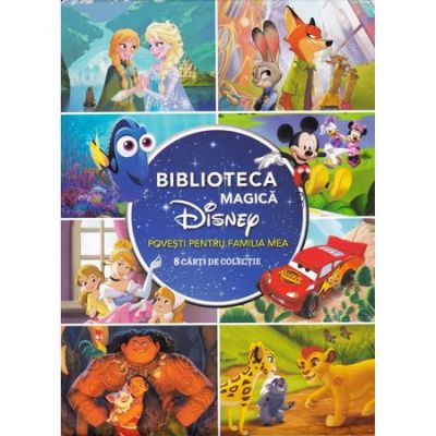 Pachet Biblioteca Magica Disney (8 Carti de Colectie)