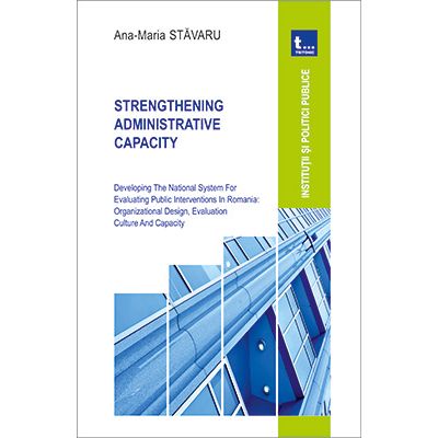STRENGTHENING ADMINISTRATIVE CAPACITY - Ana-Maria Stavaru