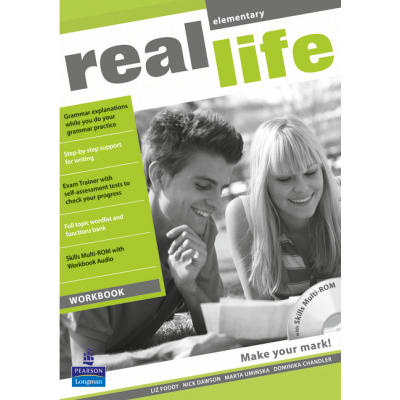 Real Life Global Elementary Workbook & Multi-ROM Pack - Dominika Chandler