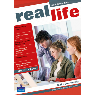 Real Life Global Pre-Intermediate Students Book - Sarah Cunningham