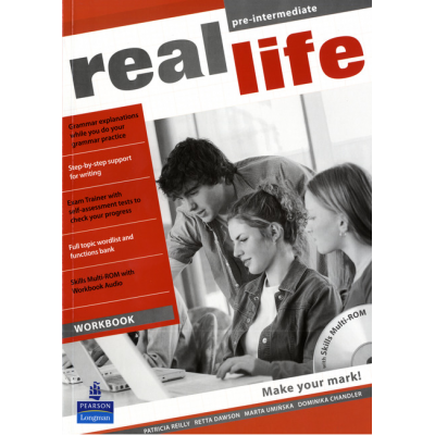 Real Life Global Pre-Intermediate Workbook & Multi-ROM Pack - Patricia Reilly