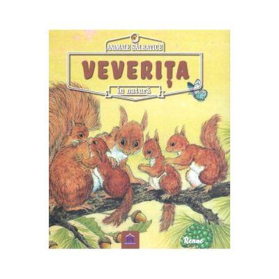 Animale salbatice in natura. Veverita - Renne