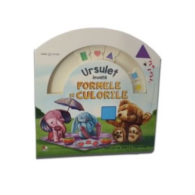Bebe invata. Ursulet invata formele si culorile